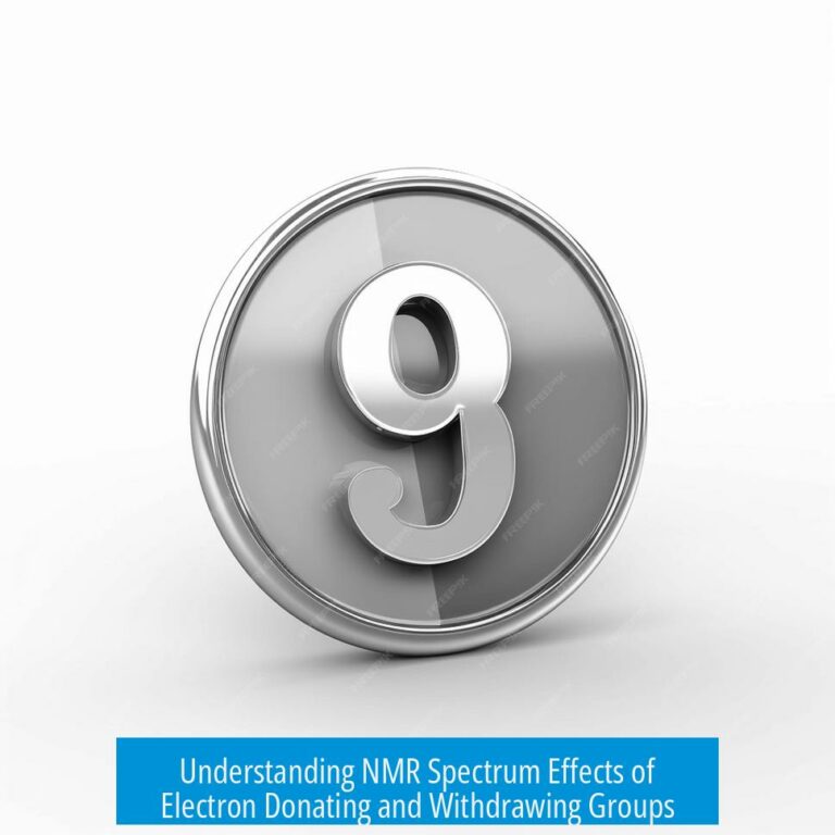 Understanding NMR Spectrum Effects of Electron Donating and Withdrawing Groups