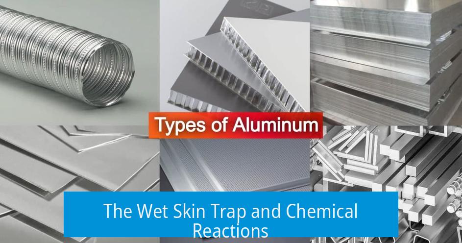 The Wet Skin Trap and Chemical Reactions