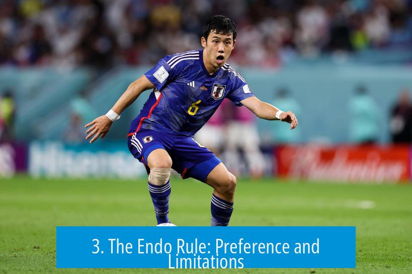 3. The Endo Rule: Preference and Limitations