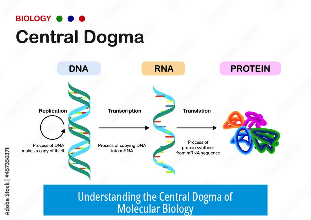 Understanding the Central Dogma of Molecular Biology