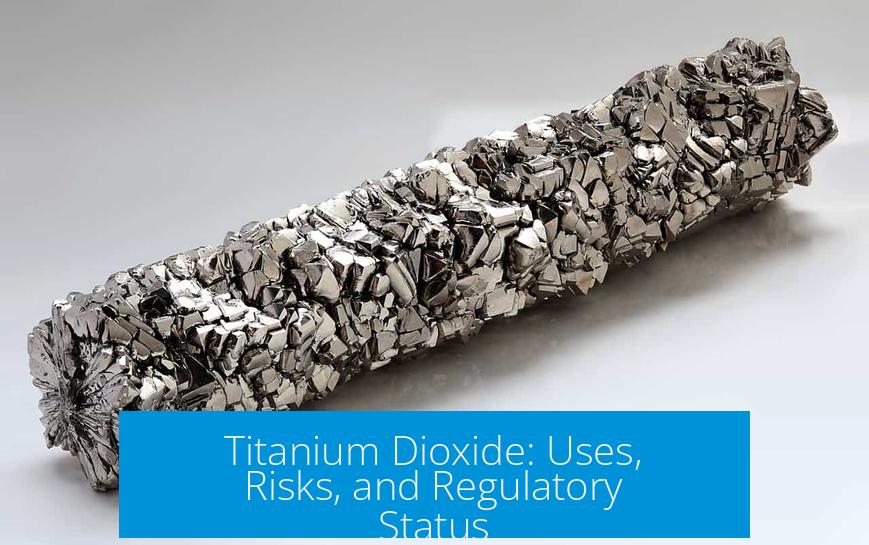 Titanium Dioxide: Uses, Risks, and Regulatory Status