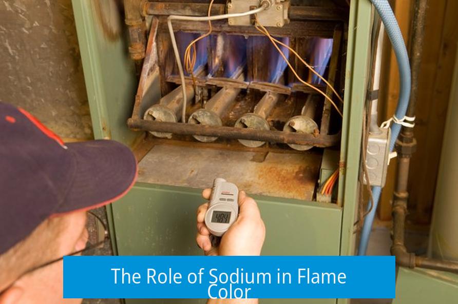 The Role of Sodium in Flame Color