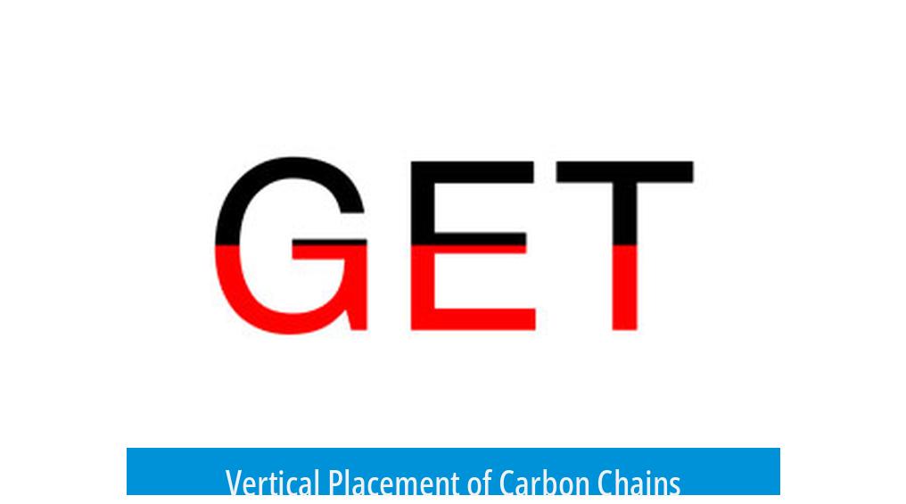 Vertical Placement of Carbon Chains