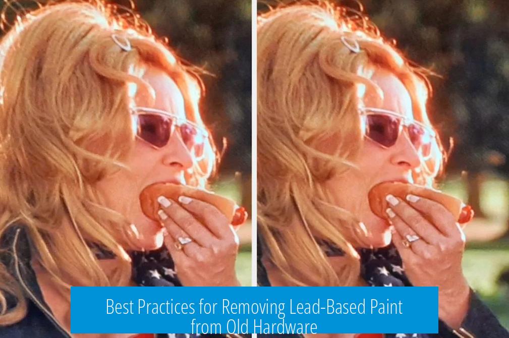 Best Practices for Removing Lead-Based Paint from Old Hardware