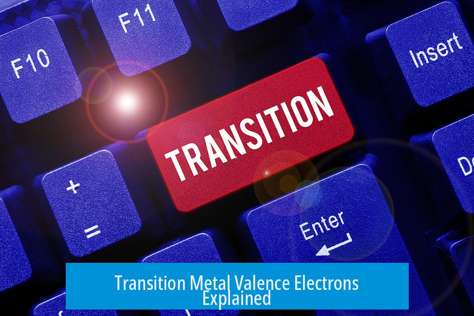 Transition Metal Valence Electrons Explained