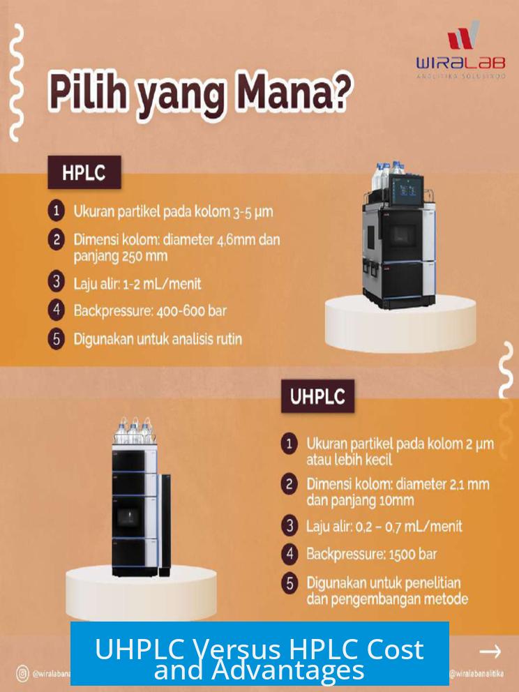 UHPLC Versus HPLC Cost and Advantages