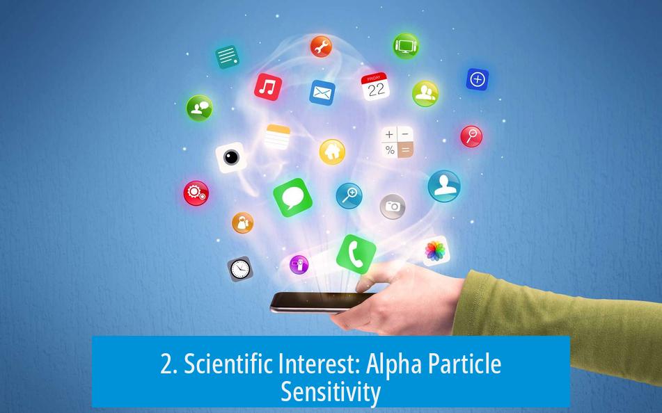 2. Scientific Interest: Alpha Particle Sensitivity