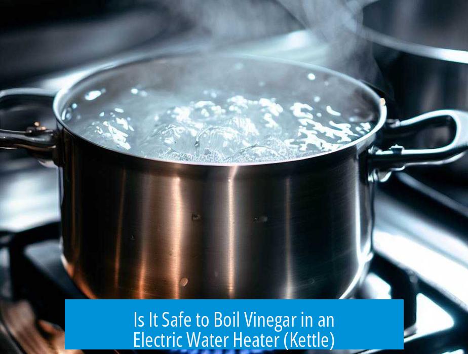 Is It Safe to Boil Vinegar in an Electric Water Heater (Kettle)?