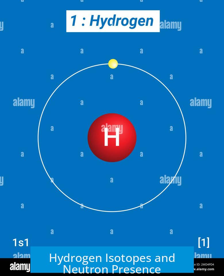Hydrogen Isotopes and Neutron Presence