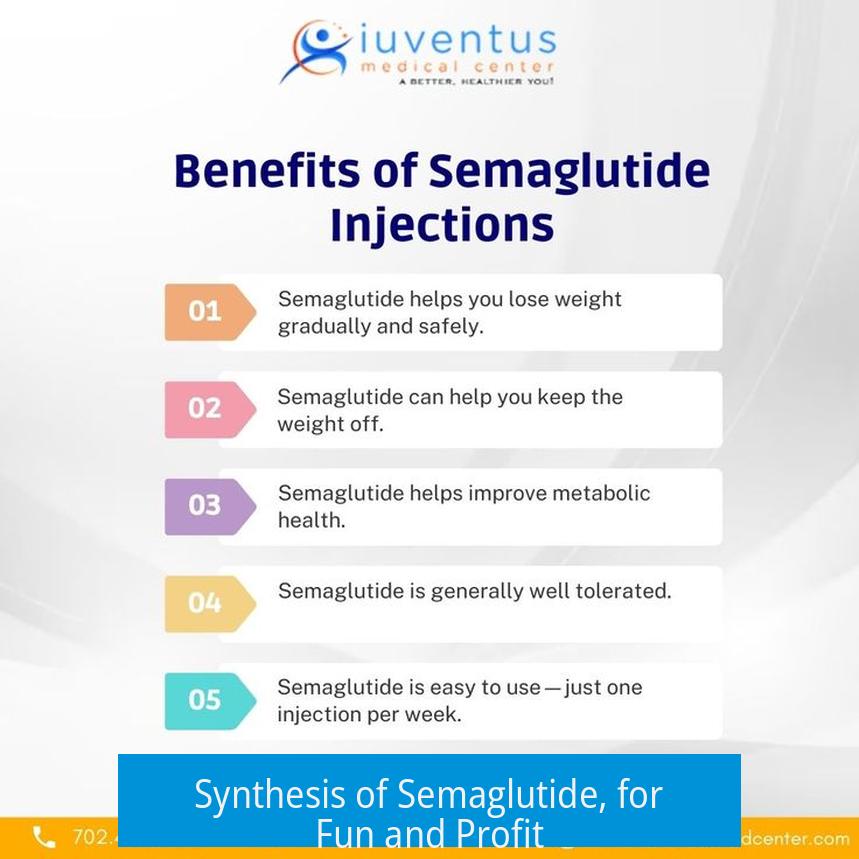 Synthesis of Semaglutide, for Fun and Profit