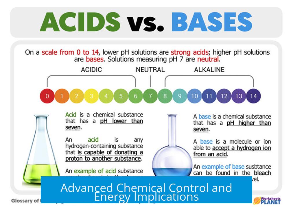 Advanced Chemical Control and Energy Implications