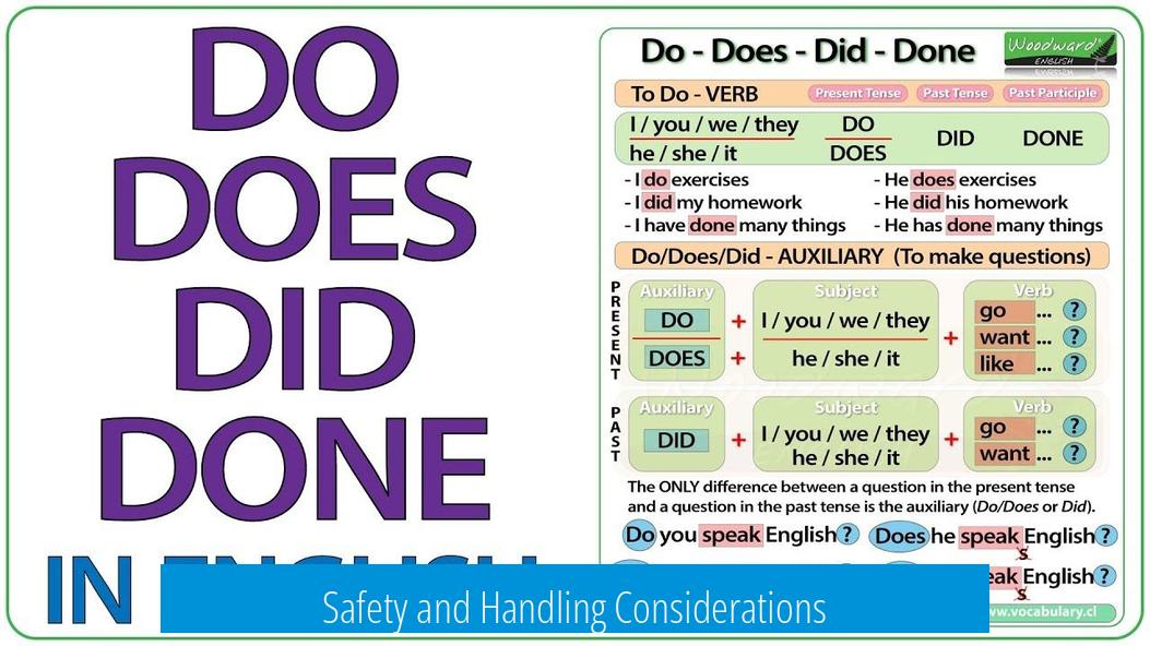 Safety and Handling Considerations