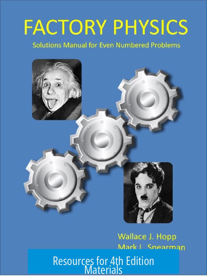 Resources for 4th Edition Materials