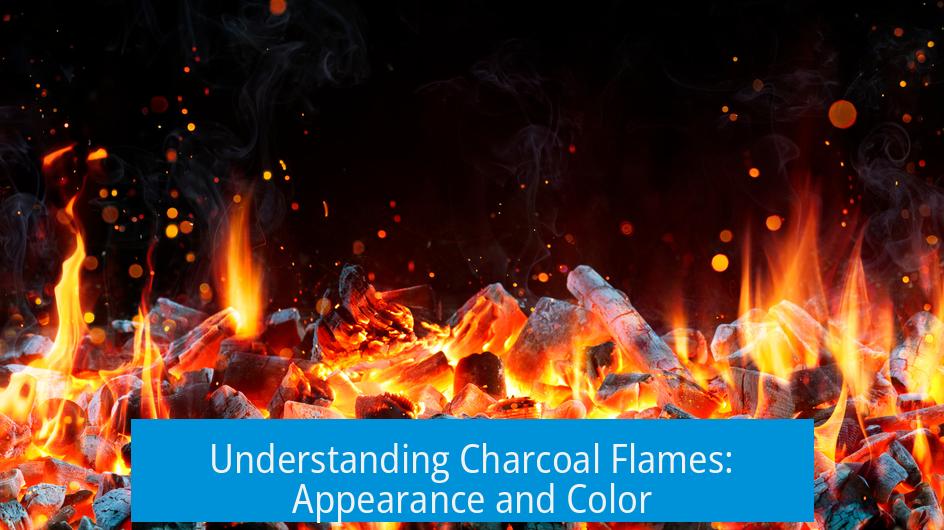 Understanding Charcoal Flames: Appearance and Color