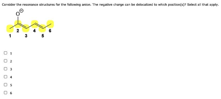 Resonance Structure: Why Is the Negative Charge Moving, Not the Positive?