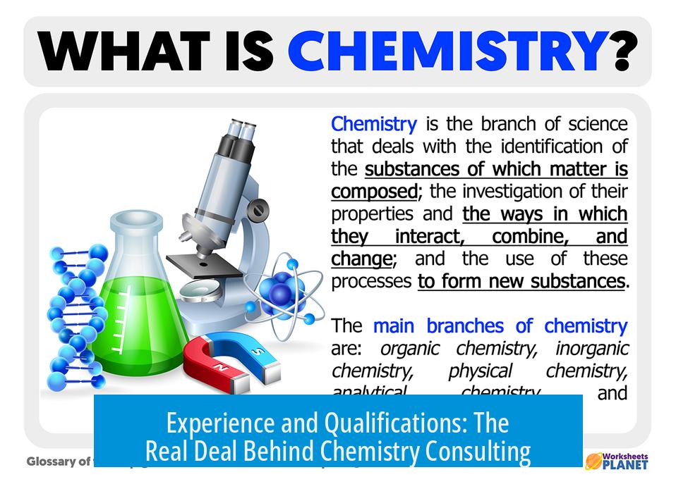 Experience and Qualifications: The Real Deal Behind Chemistry Consulting