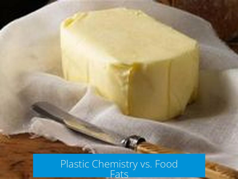 Plastic Chemistry vs. Food Fats