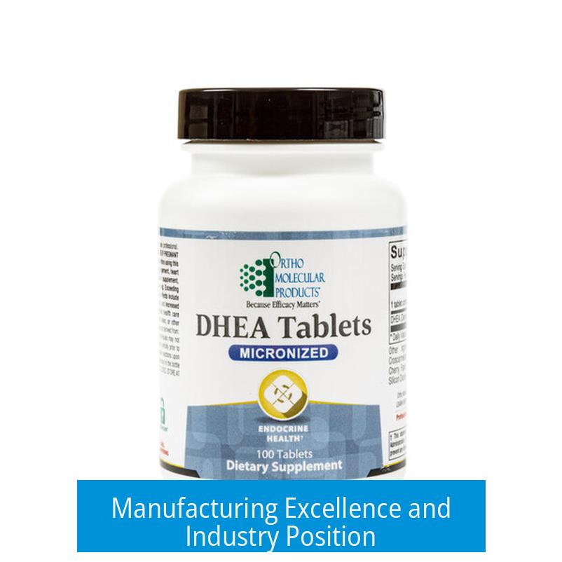 Manufacturing Excellence and Industry Position