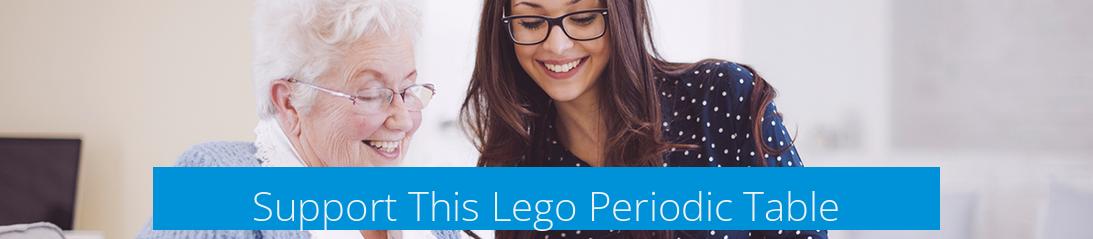 Support This Lego Periodic Table