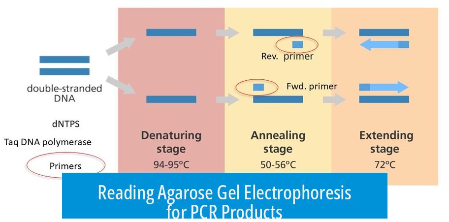 Reading Agarose Gel Electrophoresis for PCR Products