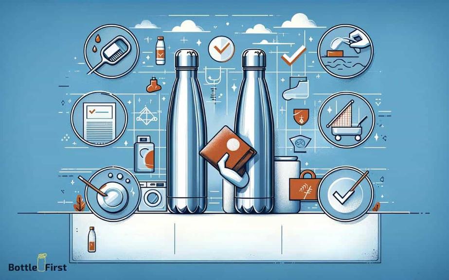 Before being sold, stainless steel items undergo a passivation process that creates a protective oxide layer. This layer prevents substances from leaching into drinks or food.