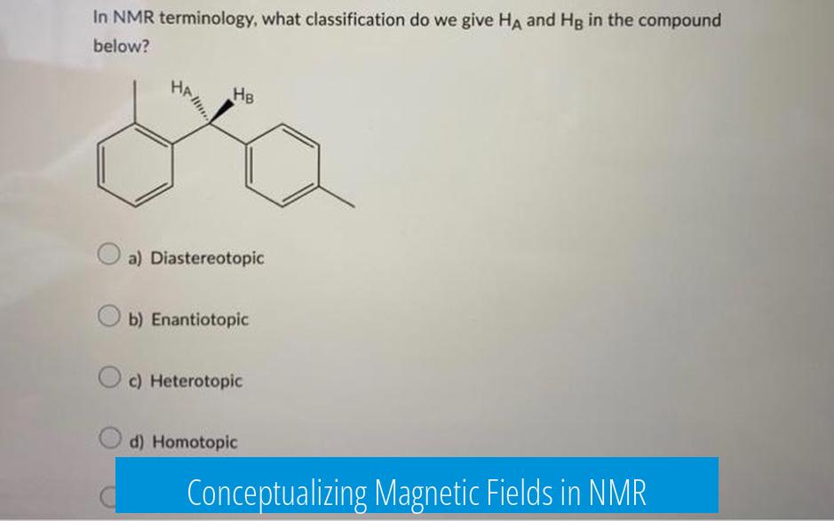 Conceptualizing Magnetic Fields in NMR