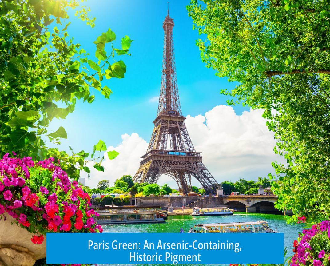 Paris Green: An Arsenic-Containing, Historic Pigment