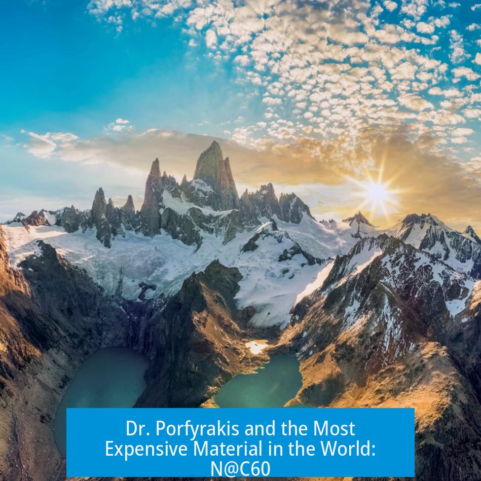 Dr. Porfyrakis and the Most Expensive Material in the World: N@C60