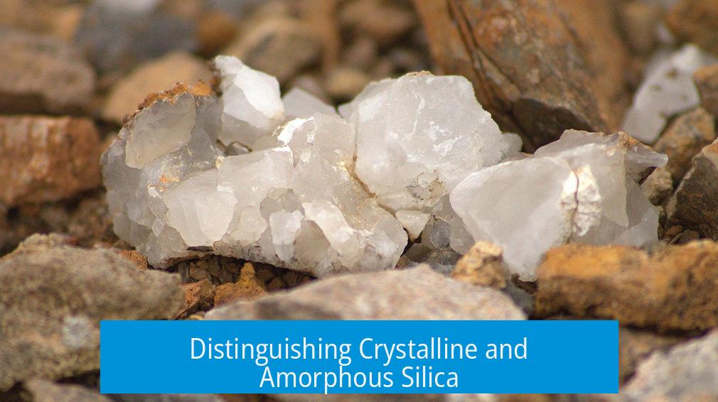 Distinguishing Crystalline and Amorphous Silica