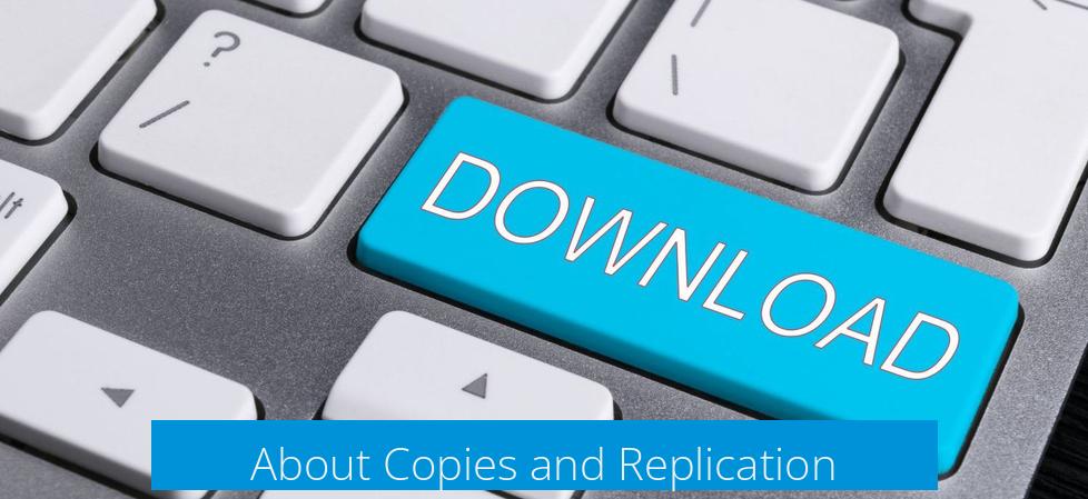 About Copies and Replication