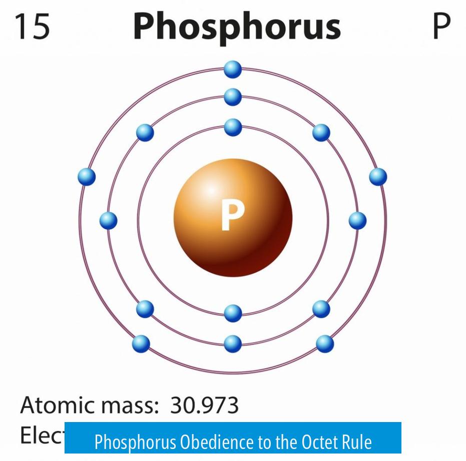 Phosphorus Obedience to the Octet Rule