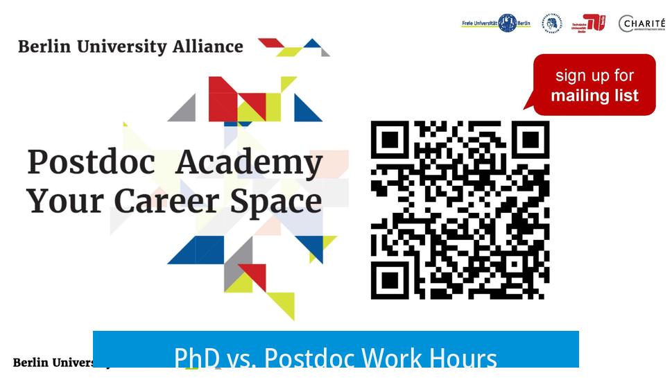 PhD vs. Postdoc Work Hours