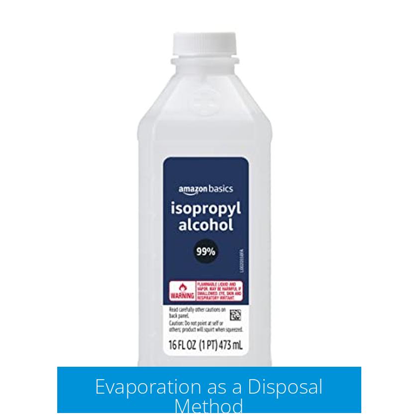Evaporation as a Disposal Method