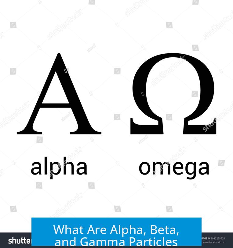What Are Alpha, Beta, and Gamma Particles?