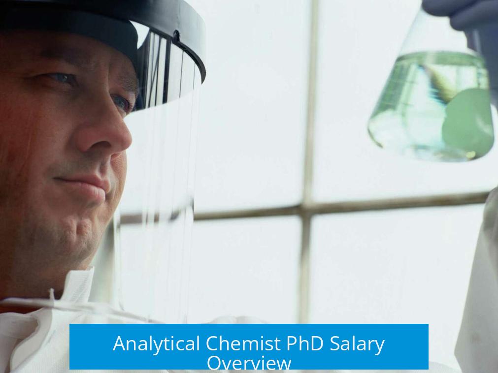 Analytical Chemist PhD Salary Overview