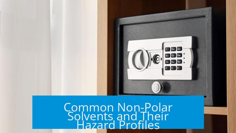 Common Non-Polar Solvents and Their Hazard Profiles