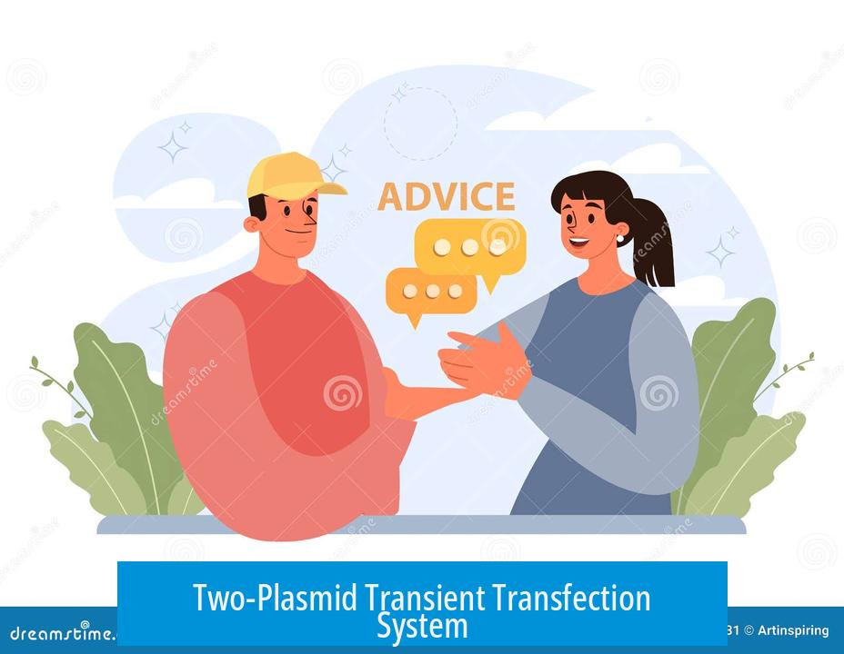 Two-Plasmid Transient Transfection System