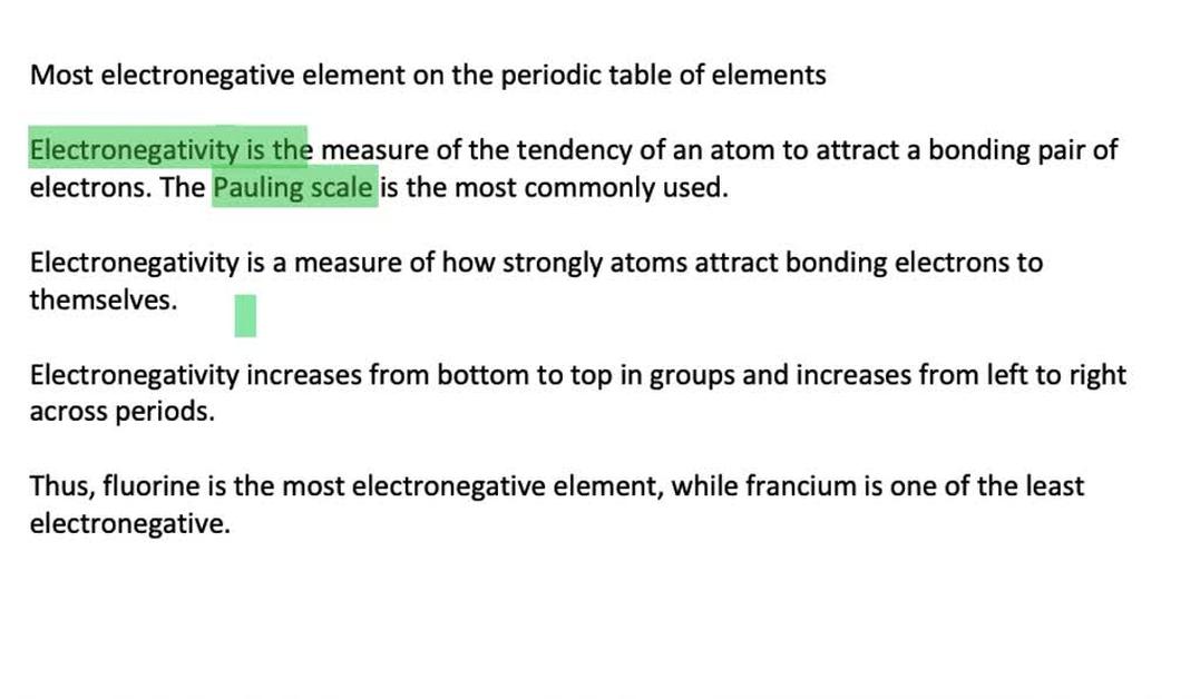 Electronegativity Difference and Dipole Magnitude