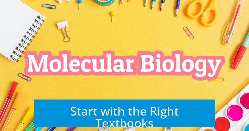 Start with the Right Textbooks