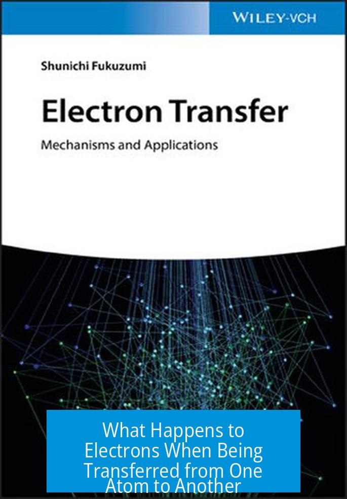 What Happens to Electrons When Being Transferred from One Atom to Another?