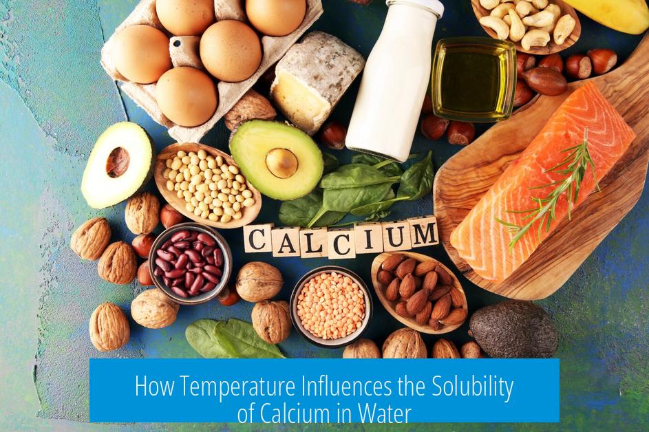 How Temperature Influences the Solubility of Calcium in Water