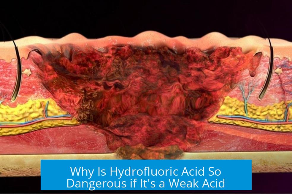 Why Is Hydrofluoric Acid So Dangerous if It's a Weak Acid?