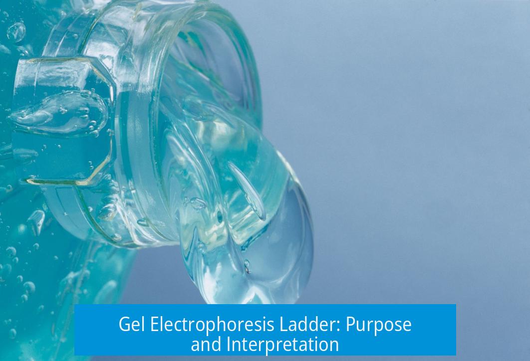 Gel Electrophoresis Ladder: Purpose and Interpretation