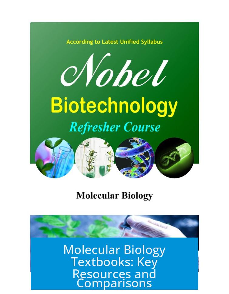 Molecular Biology Textbooks: Key Resources and Comparisons