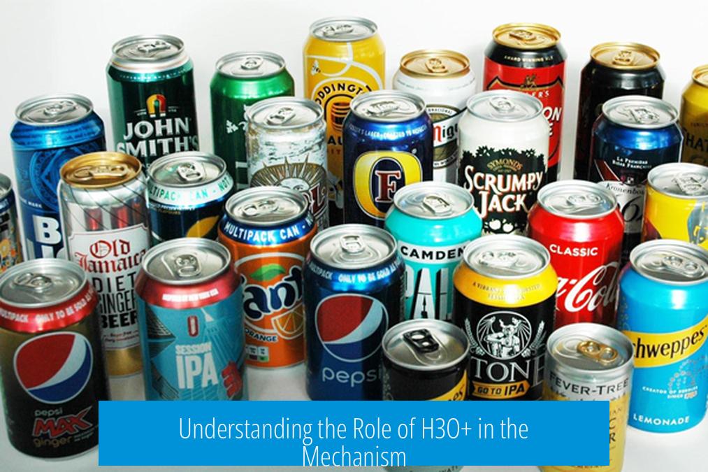 Understanding the Role of H3O+ in the Mechanism