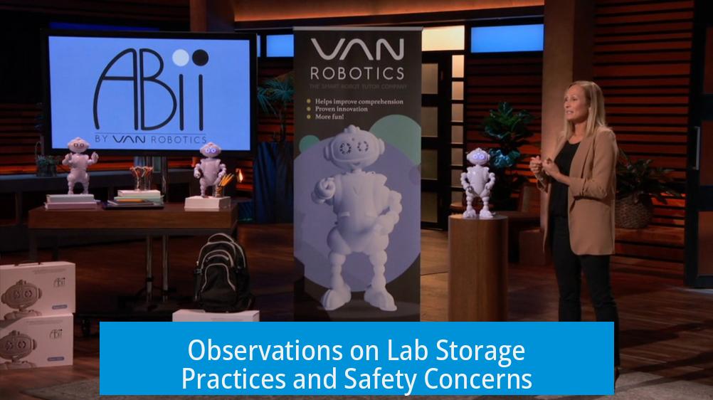 Observations on Lab Storage Practices and Safety Concerns