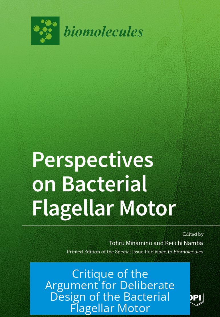 Critique of the Argument for Deliberate Design of the Bacterial Flagellar Motor
