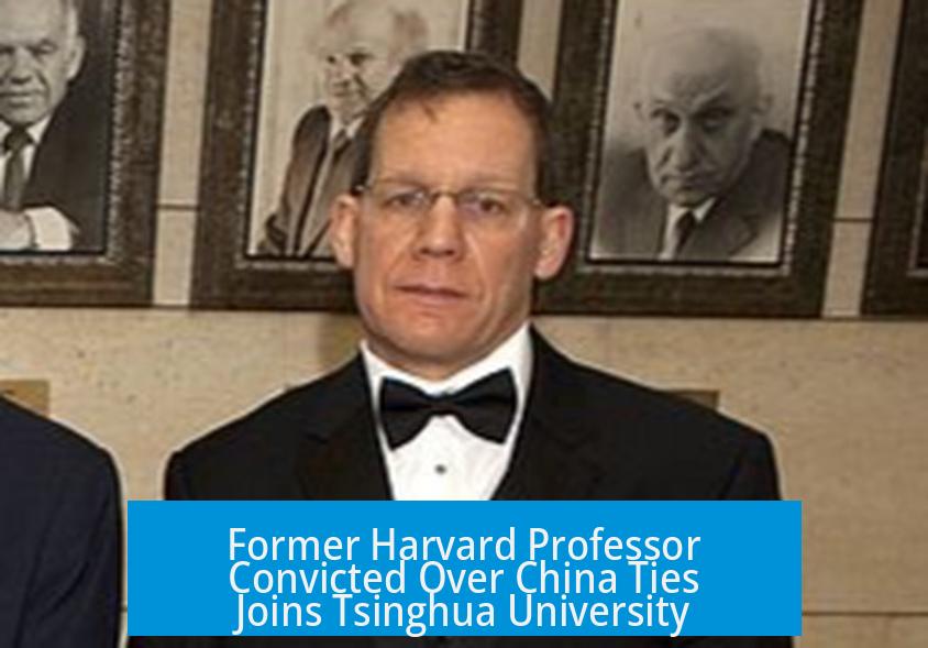 Former Harvard Professor Convicted Over China Ties Joins Tsinghua University