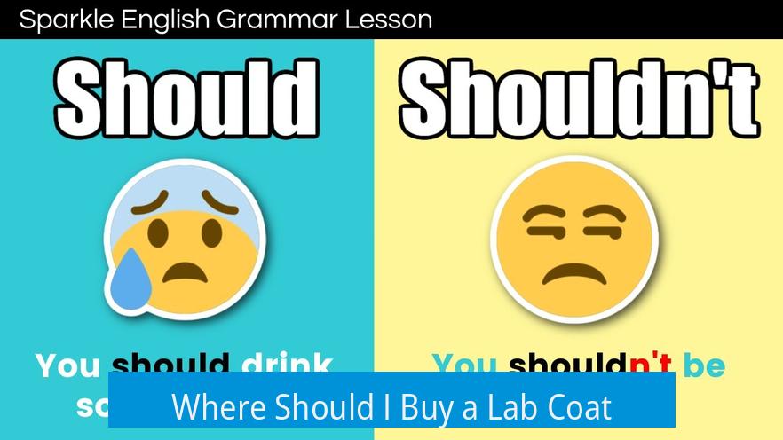 Where Should I Buy a Lab Coat?