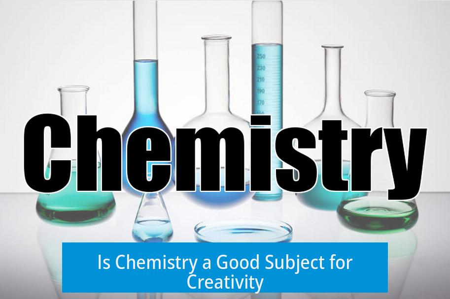 Is Chemistry a Good Subject for Creativity?